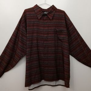 Men's Red Black Long Sleeve